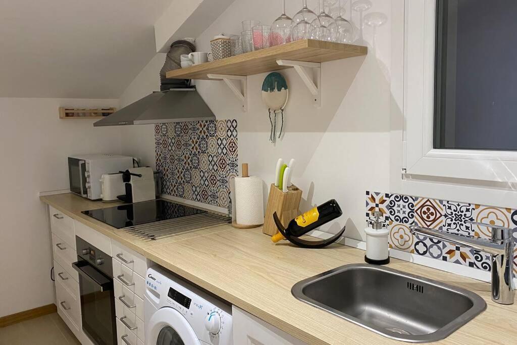 Charming Apartment In Becerril De La Sierra Exteriör bild
